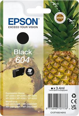 Cartuccia Epson 604 nero
