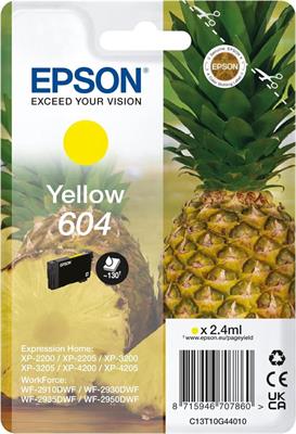 Cartuccia Epson 604 giallo