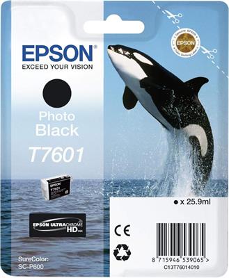 Cartuccia Epson T7601 nero foto