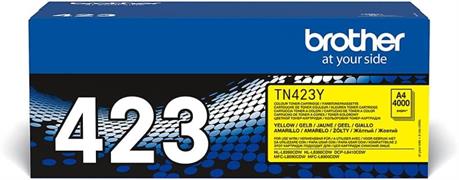 Toner Brother TN-423Y giallo resa 4.000 pagine