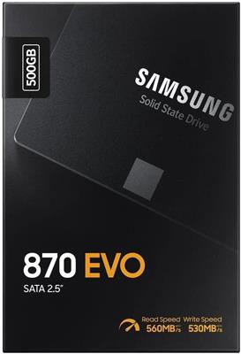 SSD Samsung 870 EVO 500GB 2,5 SATA 3