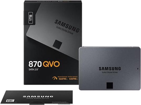 SSD Samsung 870 QVO 2 TB 2,5 SATA 3 MZ-77Q2T0BW