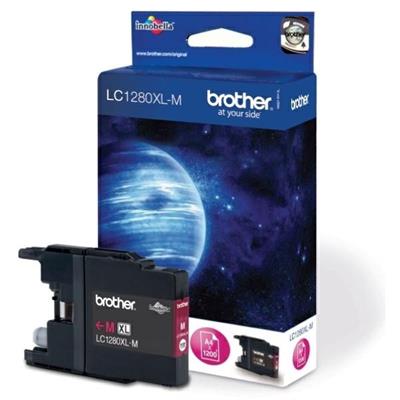 Cartuccia Brother LC-1280XLM magenta 1.200 pagine