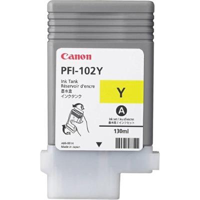 Cartuccia Canon PFI-102Y Giallo 130ml