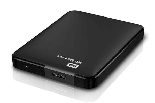 Hard Disk WD 4 TB esterno Elements USB 3.0 2,5 Nero