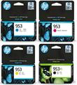 HP Set di cartucce 953XL nero e 953 multicolori STD C/M/Y