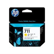 HP 711 giallo confezione da tre cartucce CZ136A