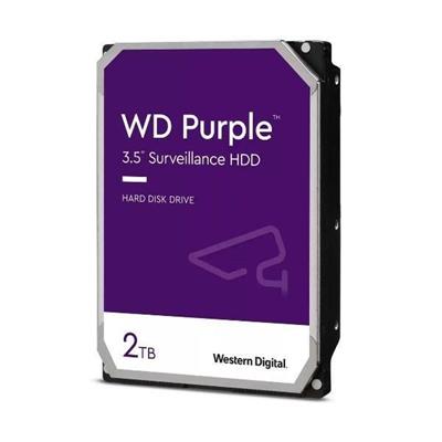 HD 3,5 WD 2TB SATAIII 256MB PURPLE 5400 RPM