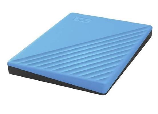 Hard Disk WD 2 TB esterno My Passport USB 3.0 2,5 Blue