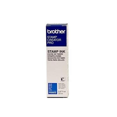 INCHIOSTRO BROTHER PER TIMBRI BLU 20CC (UNITÀ)