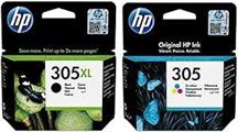 Cartucce HP 305xl nero + 305 standard colori