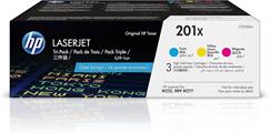 Toner HP 201X Multipack ciano/magenta/giallo