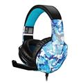 CUFFIE MICROFONO CAMOUFLAGE BLU GAMING