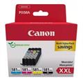 Cartucce Canon CLI-581 XXL Multipack nero/ciano/magenta/gial