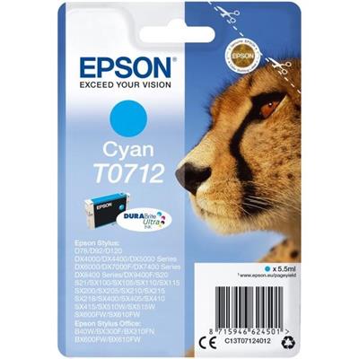 Epson T0712 ciano Cartuccia d'inchiostro