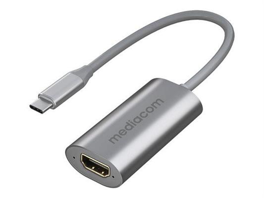 MEDIACOM - Adattatore video - 24 pin USB-C maschio a HDMI fe