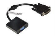 ADATTATORE ATTIVO VIDEO DVI-D 24+1 MASCHIO/VGA 15POLI FEMMIN