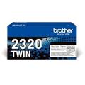 Toner Brother TN-2320 nero Multipack 2 pezzi