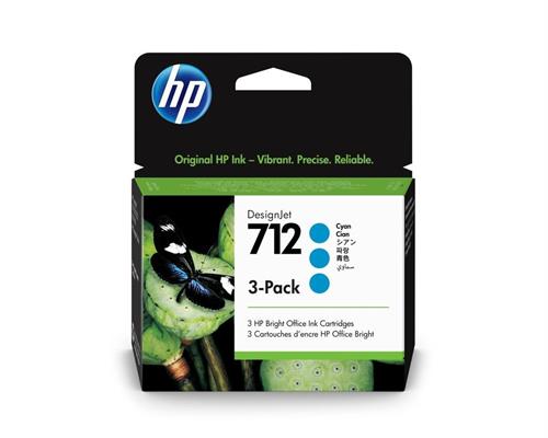 Cartucce HP 712 Multipack ciano 3 pezzi