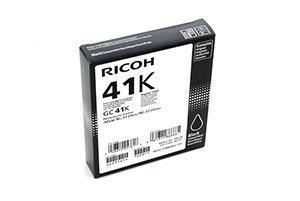 Cartuccia Ricoh gelo GC41BKHC nero resa 2.500 pagine