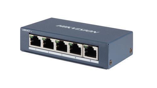 SWITCH 5P GIGABIT RJ45 HIKVISION DS-3E0505-E DESKTOP STEEL