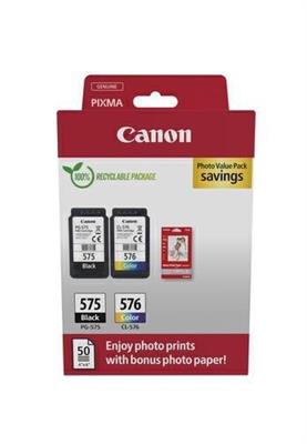 Cartucce CANON PG-575/CL-576 Multipack + carta Foto