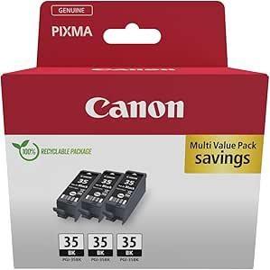 Canon PGI-35BK 3er Multipack nero