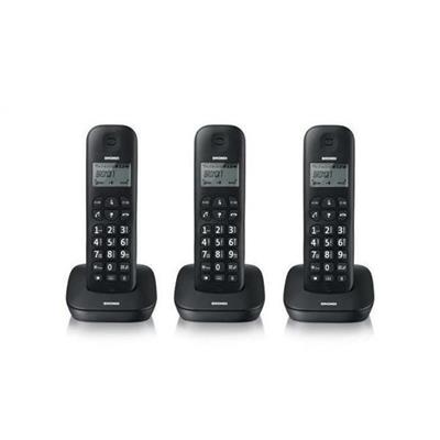 TELEFONO CORDLESS BRONDI GALA TRIO NERO