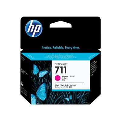 HP 711 magenta confezione da 3 cartucce CZ135A