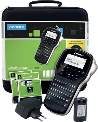 Kit Dymo Labelmanager 280 tastiera QWERTY + Carticab.